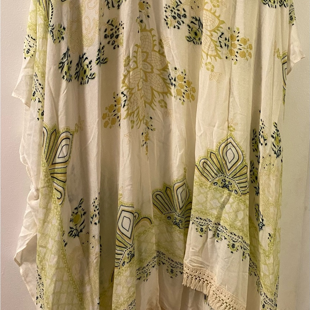 Floral Patterned Kimono